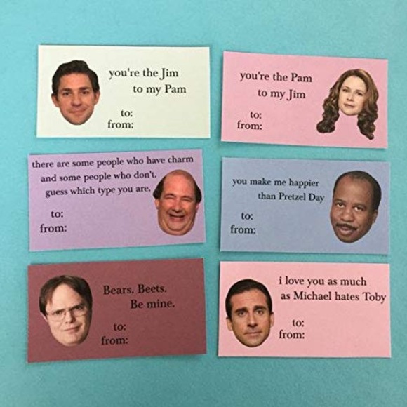 The Office Mini Valentine’s Day Cards - Picture 3 of 3